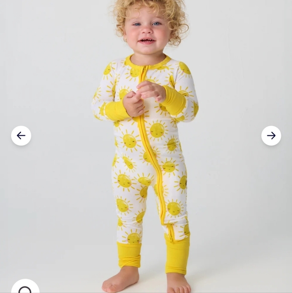 Little Sleepies Other - Little Sleepies Sunshine Zippy Bamboo Pajamas One Piece 18 - 24 Months